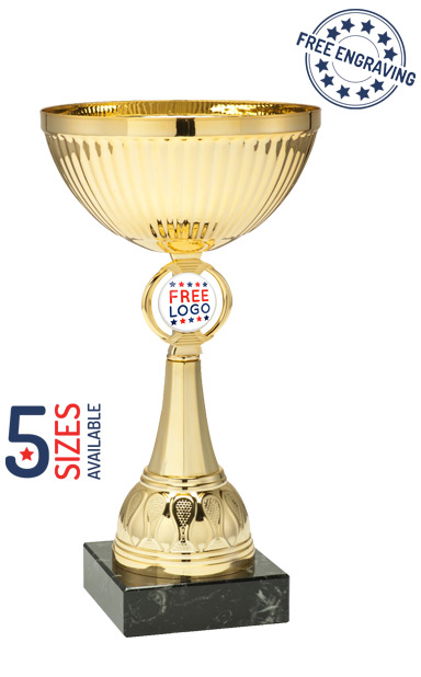 Gold Presentation Cup with Metal Bowl- ET350.61