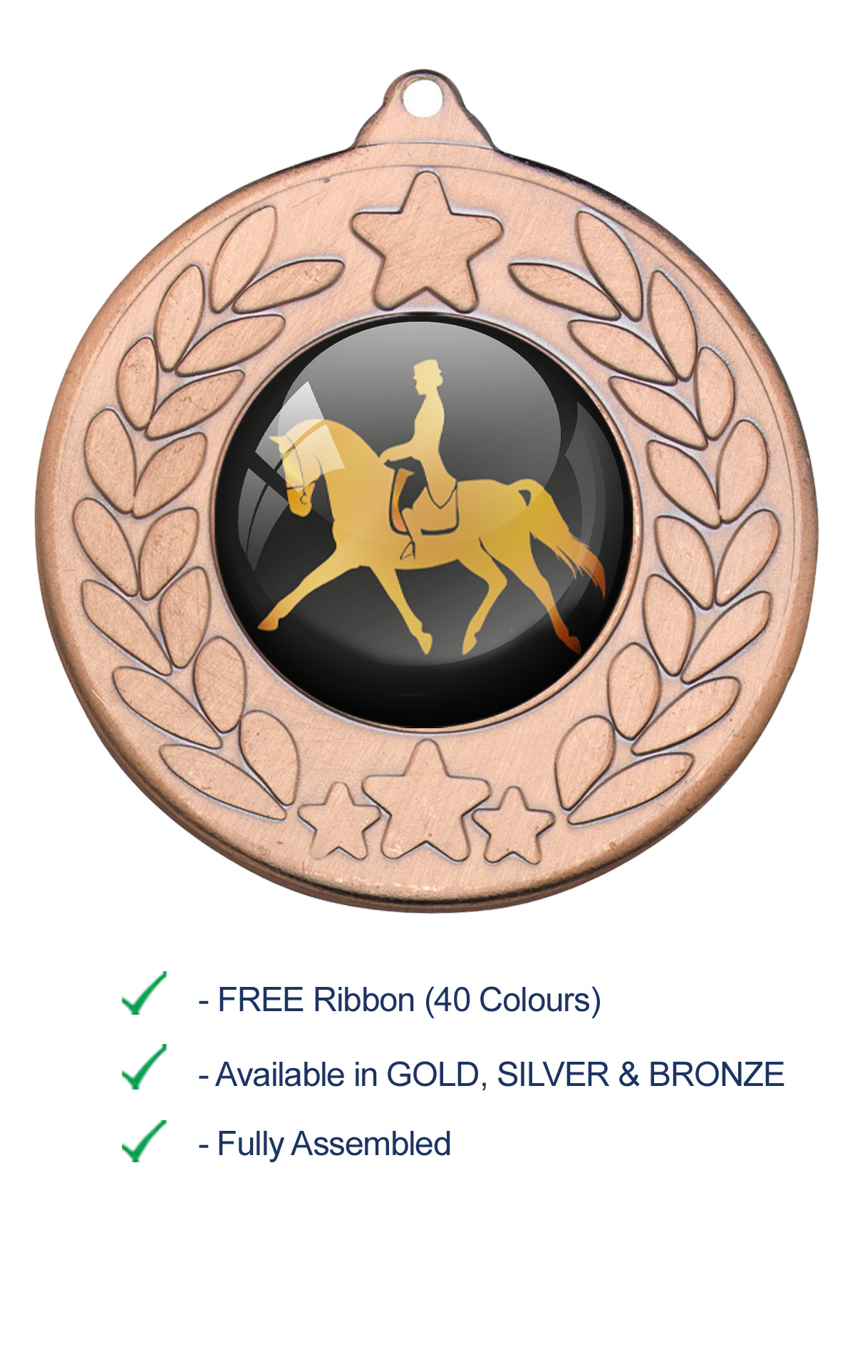 bronze-dressage-medal-with-ribbon-m18-free-dressage-logo-free